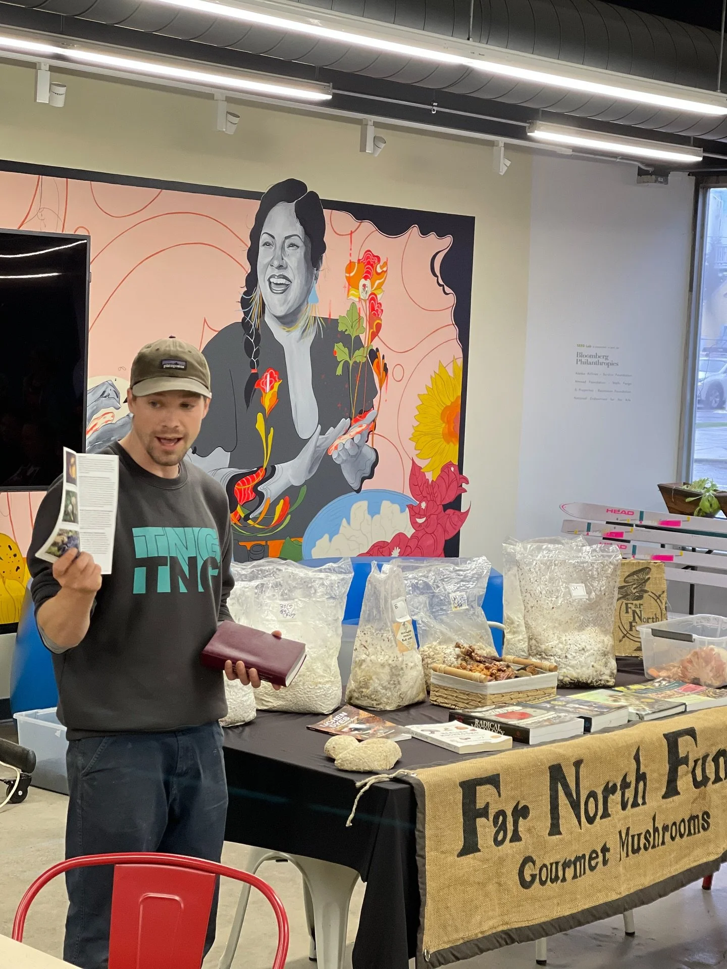 Mushroom Cultivation Class Tuesday the 7th 5:30-8! Come learn about all things cultivation and make your very own mushroom grow kit! See the registration link on our bio or dm for scholarship opportunities!
#anchoragemuseum #anchorageseedlab #mushroo