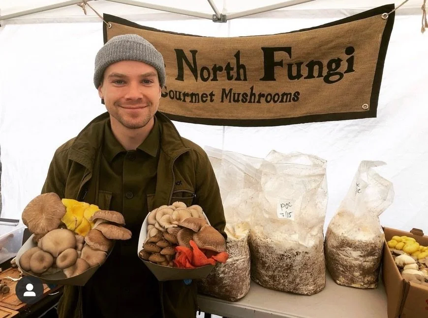 South Anchorage Farmers Market Saturday 9-2! The first outdoor market is finally here. We&rsquo;ve been working hard to bring you a huge variety of mushrooms including lions mane, oysters, shiitakes, enokis, pioppinos, chestnuts, maitake, and king tr