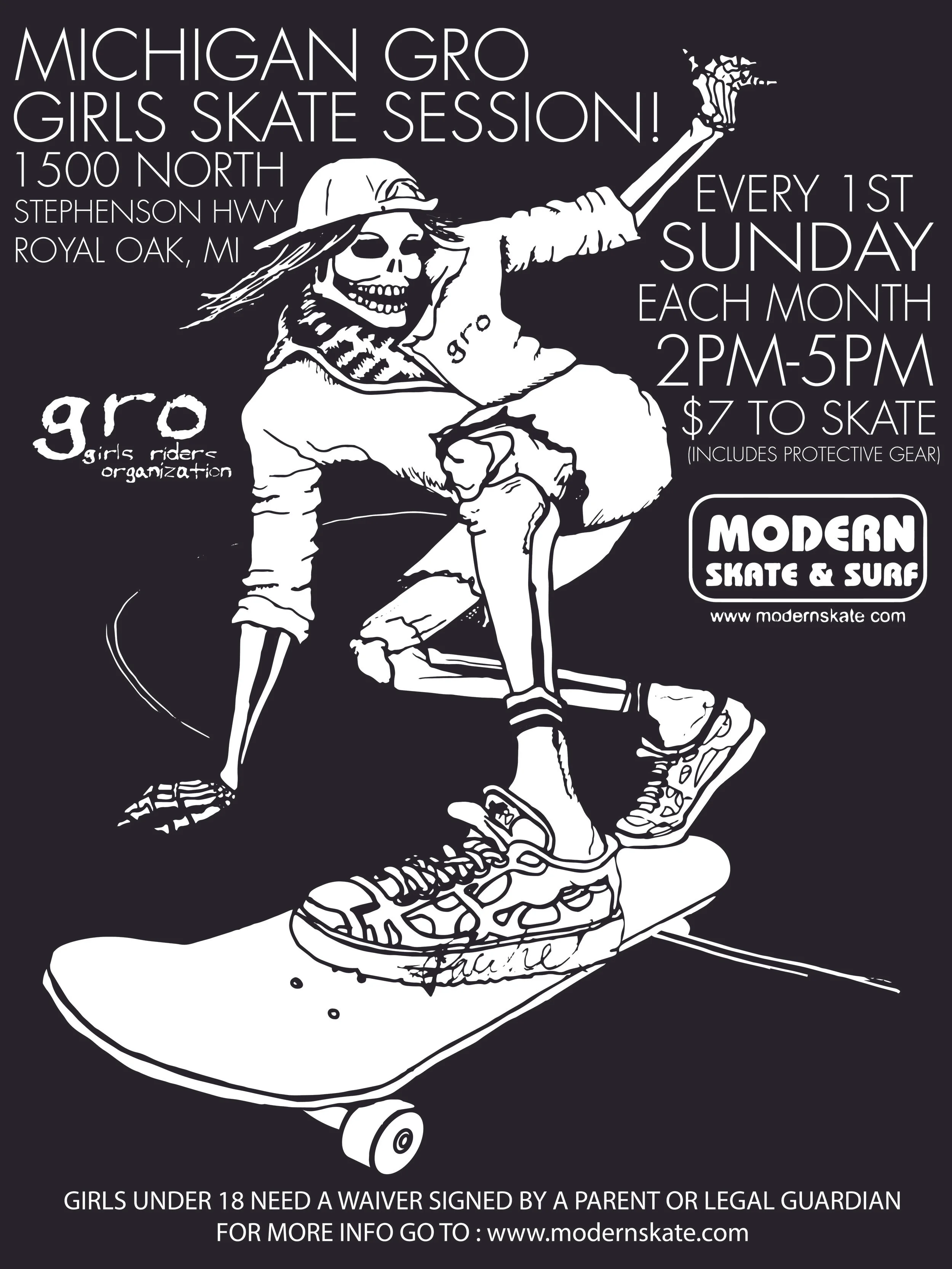 GRO_Skeleton_EVERY SUNDAY SKate_session_white on BLACK_KILL'N IT_FINAL-01.jpg