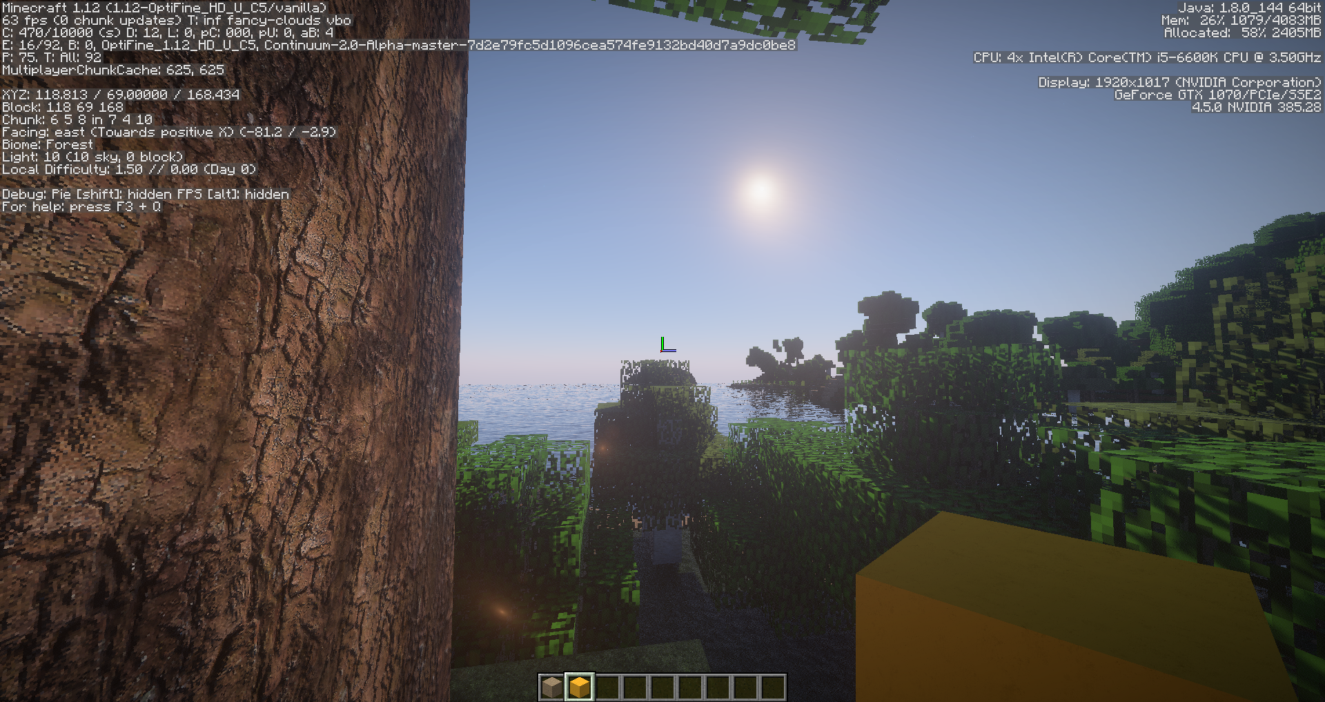 Note that the FPS on the most recent build with Pulchra at 512x resolution gives about the same FPS as the first build