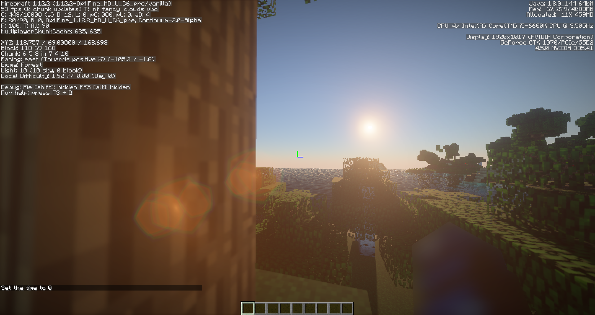 This is the FPS at which volumetric clouds are disabled