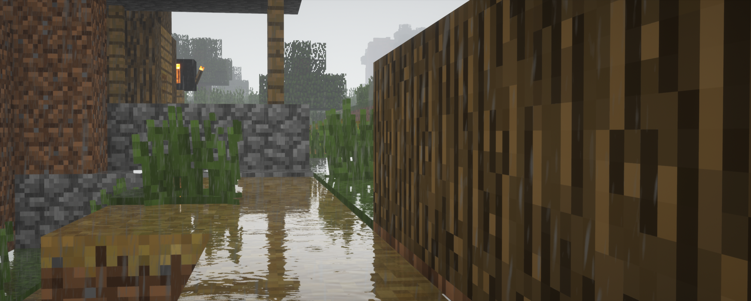 Rain texture, pretty self explanatory change.