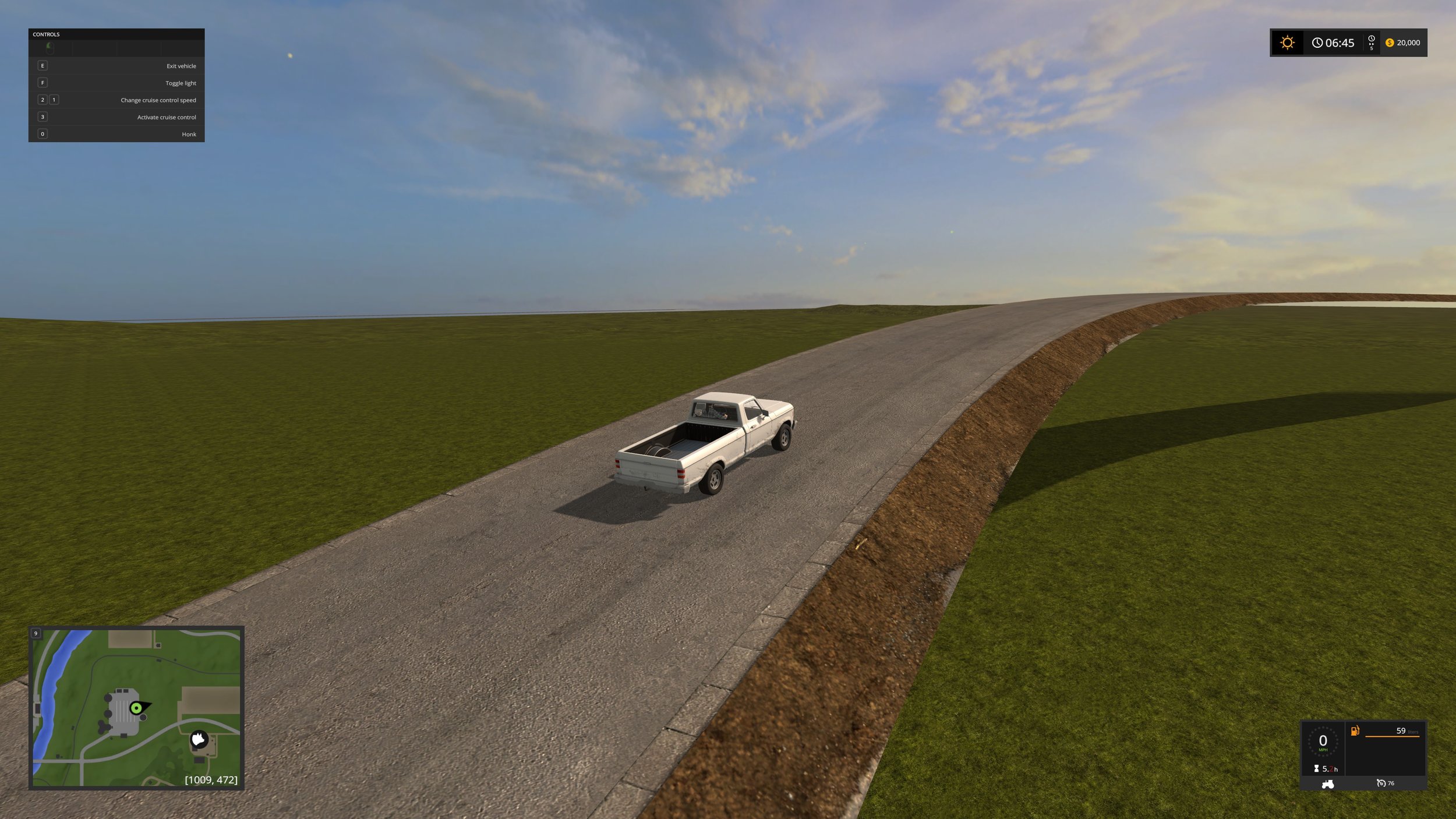 Road laid down, need to bring up ground level to match