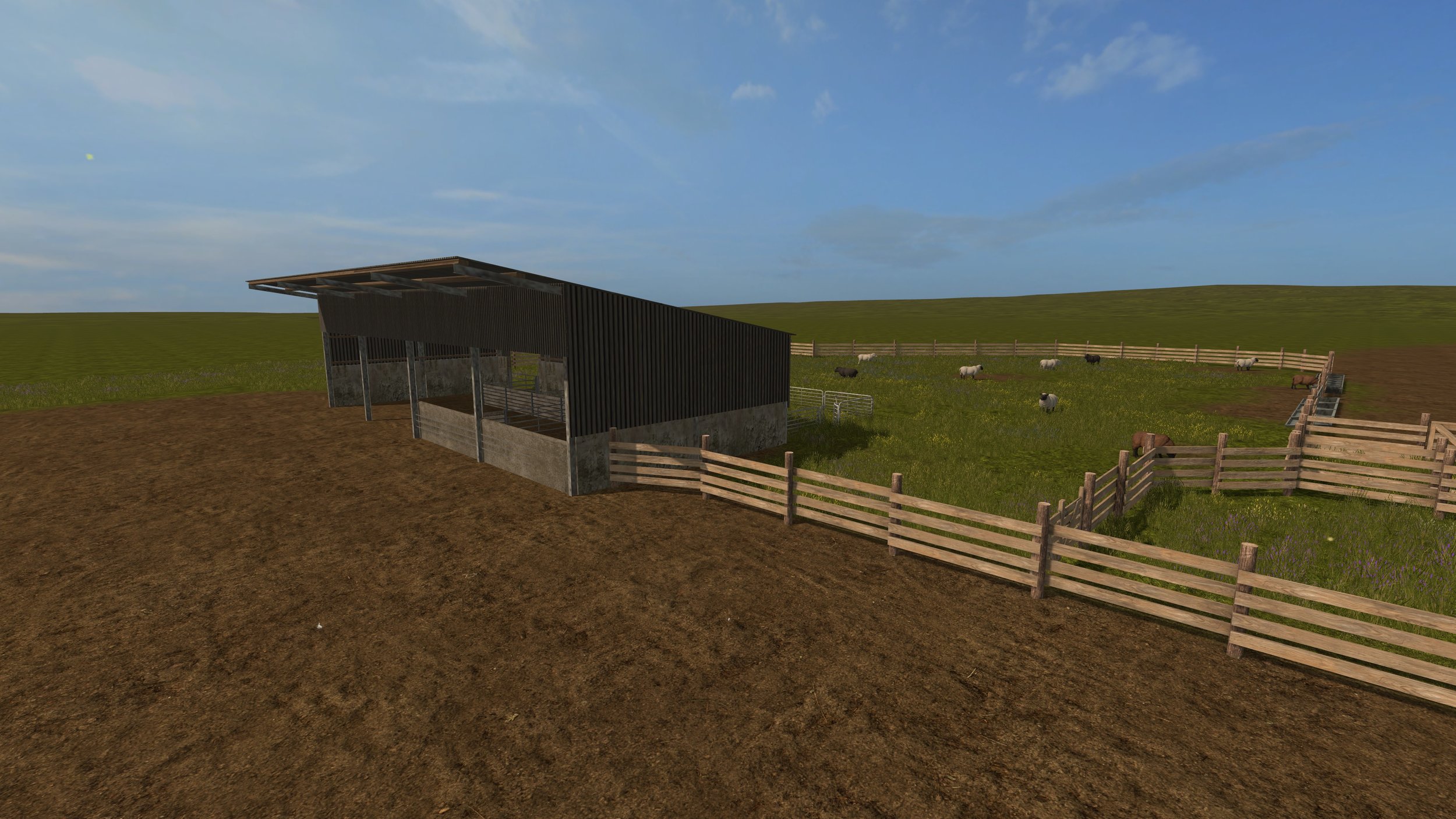 Sheep enclosure