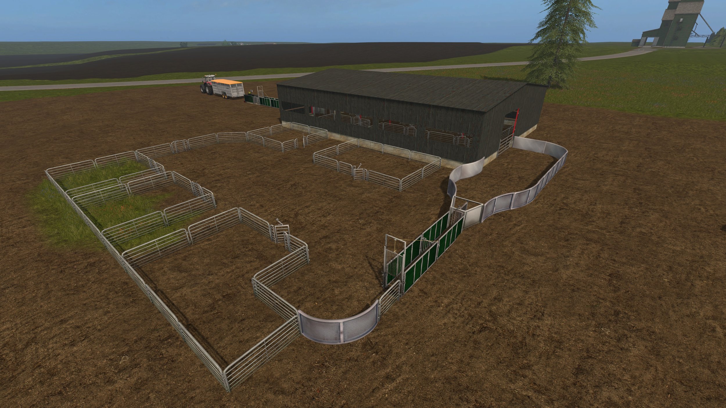 I'm very pleased that I found a way to incorporate the Sheep Race objects into my map