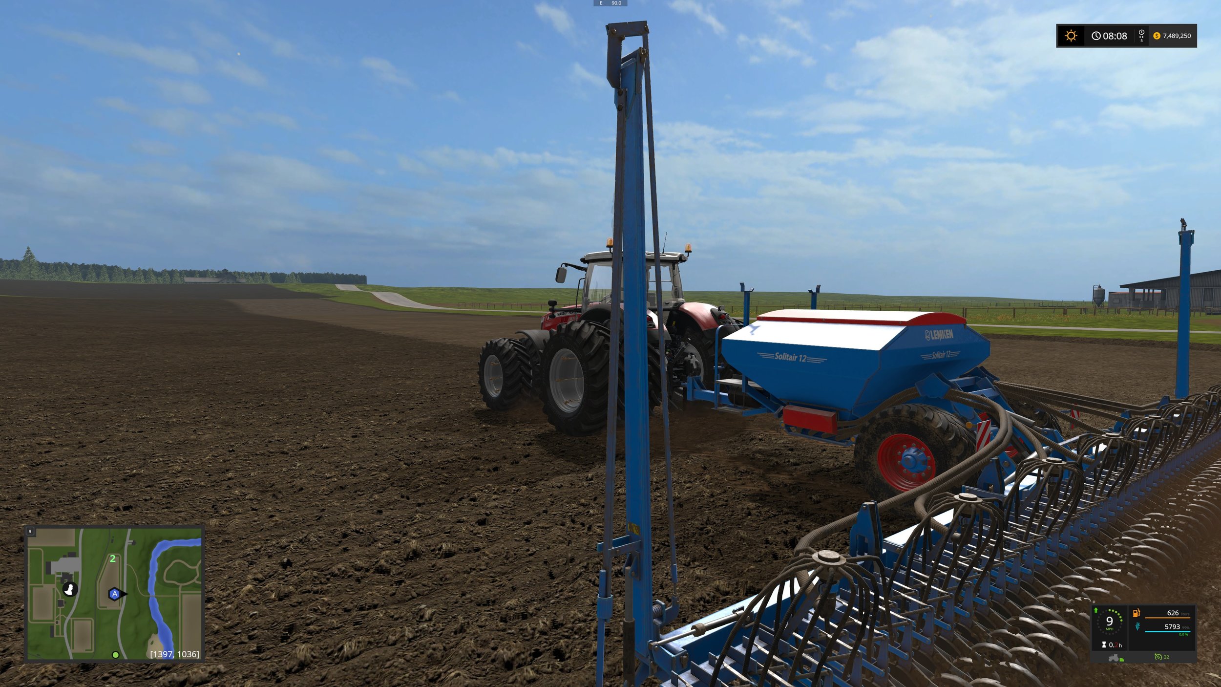 Planting oats :)