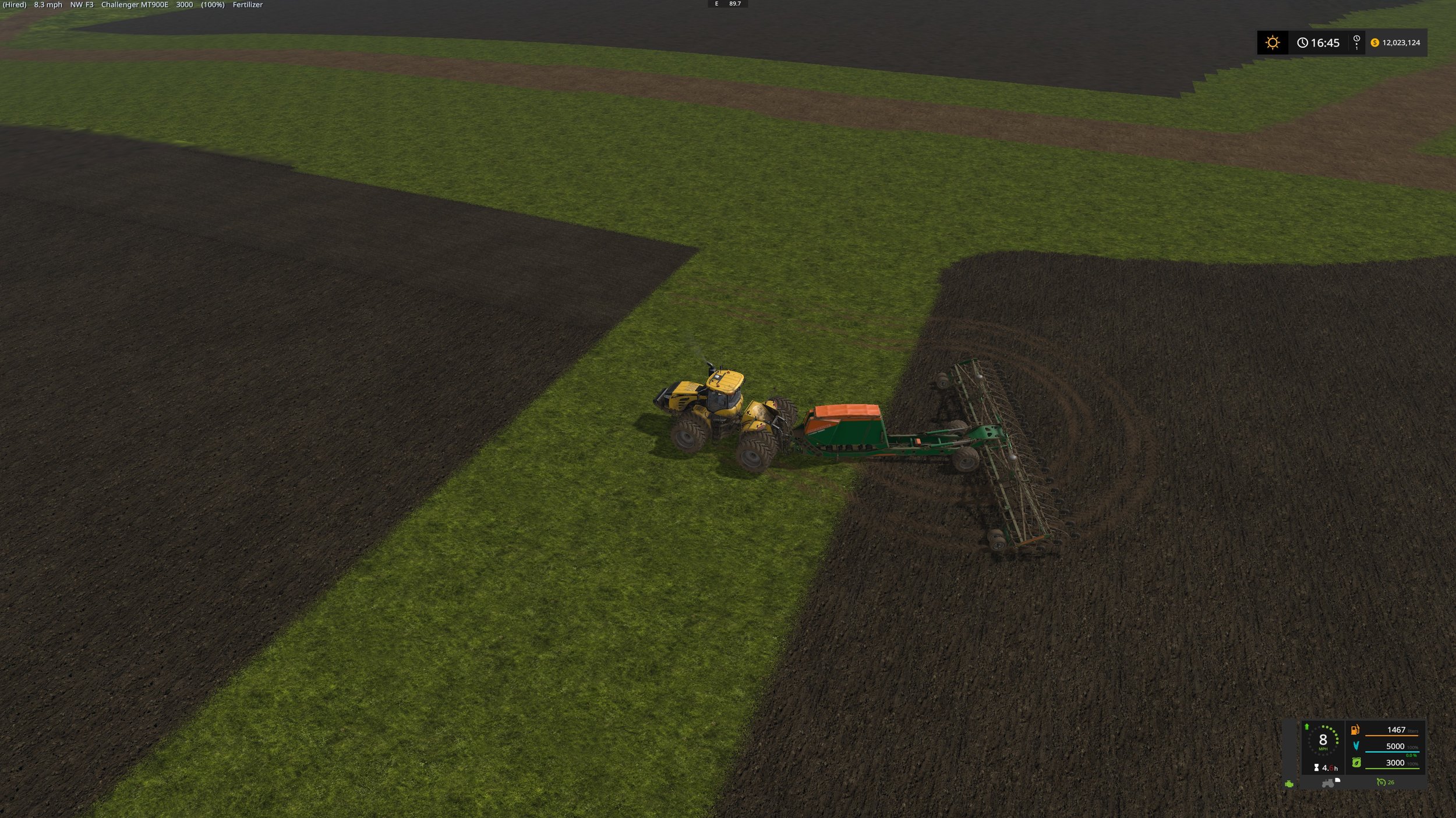 Its easy to see that the AI did not have enough room to turn around without crossing over the adjacent field.