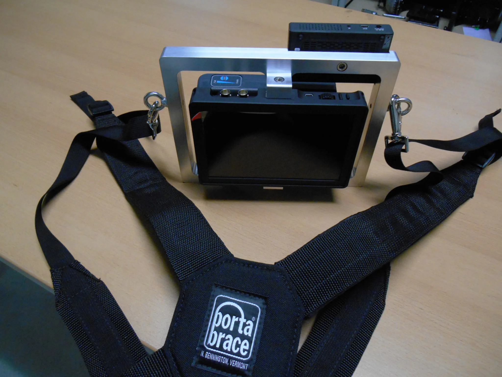 CUSTOM MONITOR BRACKET