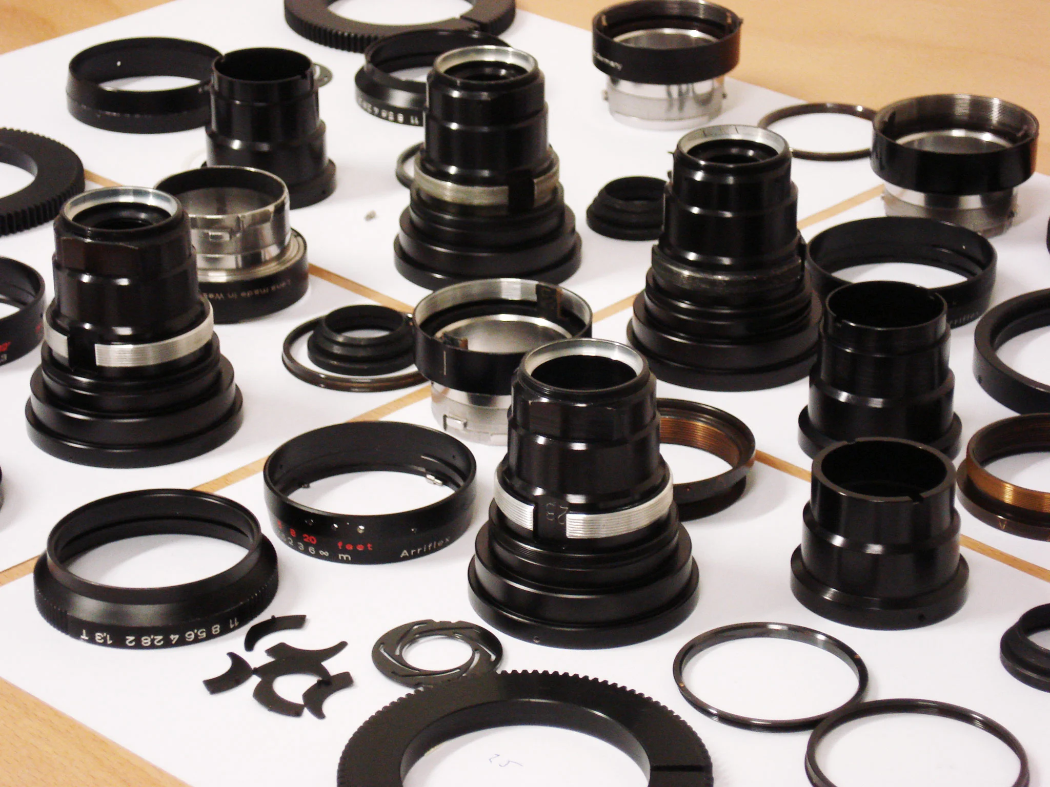 ZEISS 16 HIGHSPEED LENS SET OVERHAUL