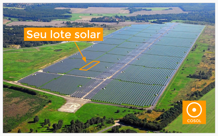 Illustrative image of a shared PV power plant in Brazil. - Sponsor its marketing to become an exclusive supplier.