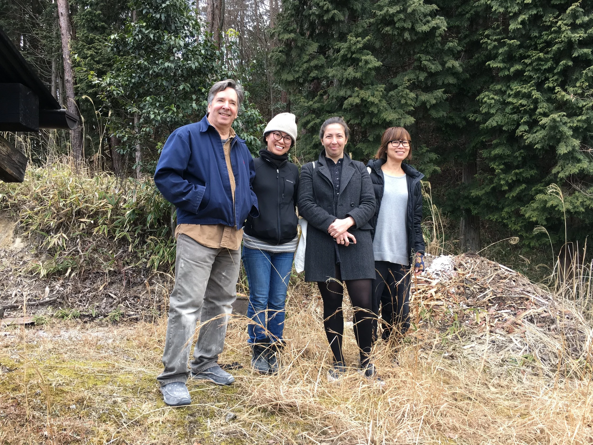 The gang! - Garrett, Yoshiko, Julia and Tiao Li.