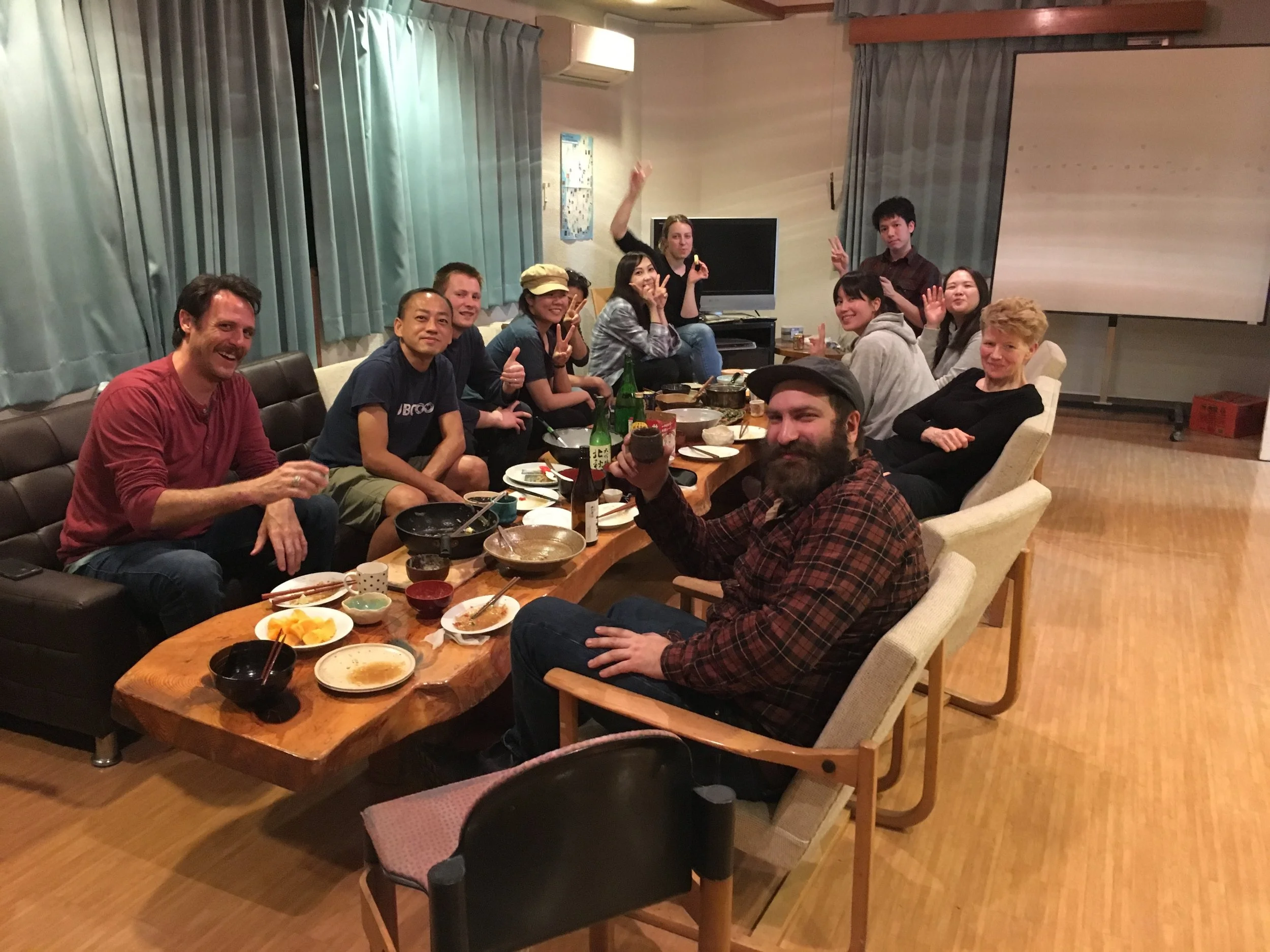 Fellow artists - great company, great food!