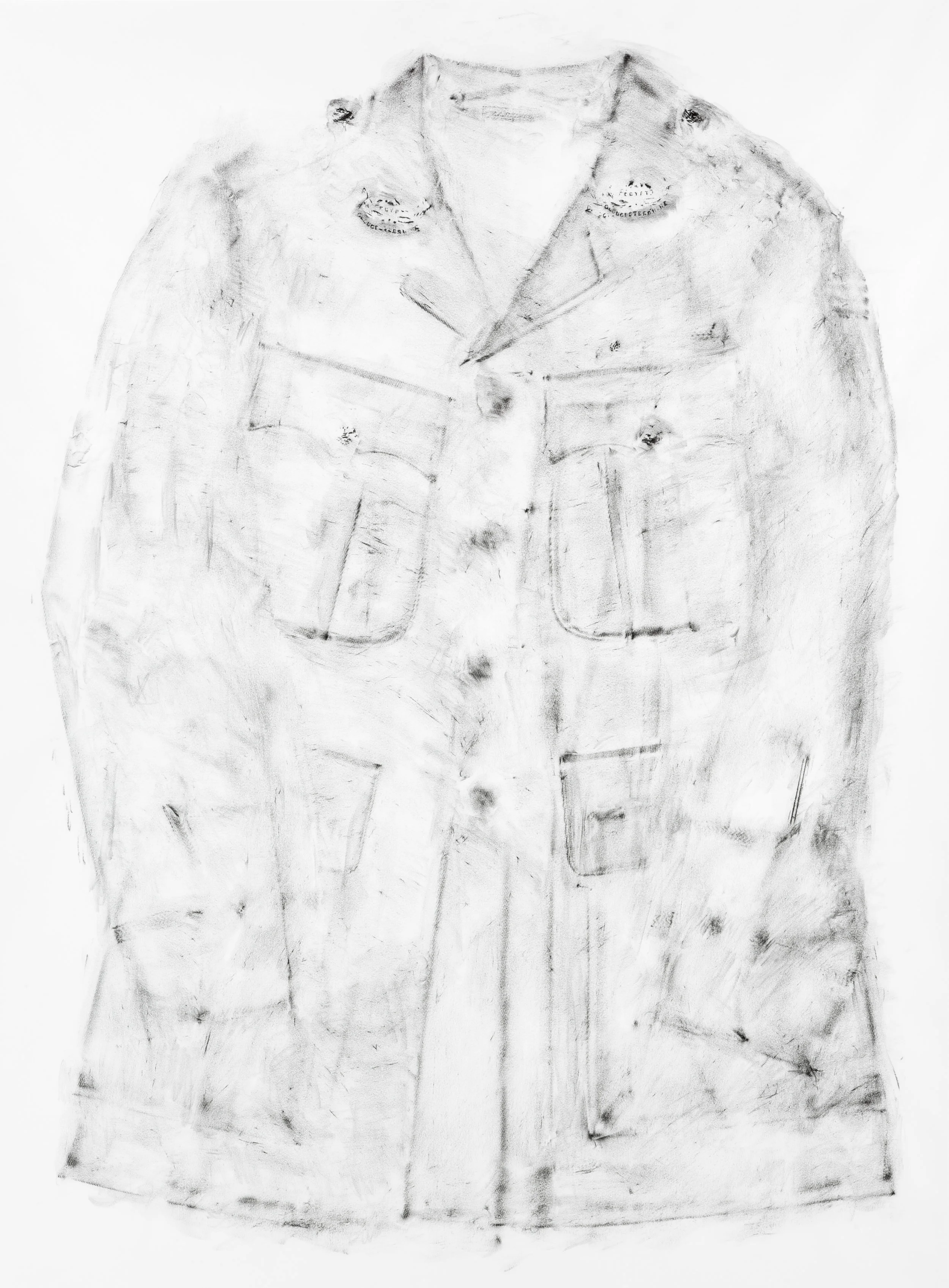 Rawlins 1918, 2011, 109 x 85, Graphite impression.