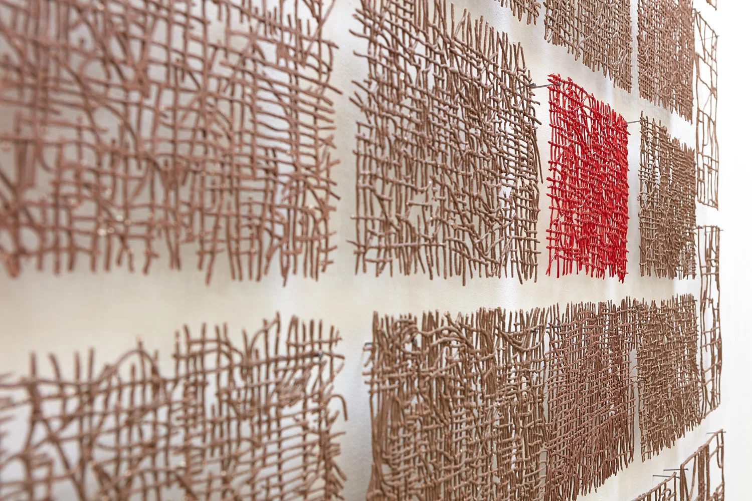 Stilboestrol, 2018, ceramic wall hanging, 100 x 150 x 3 cm