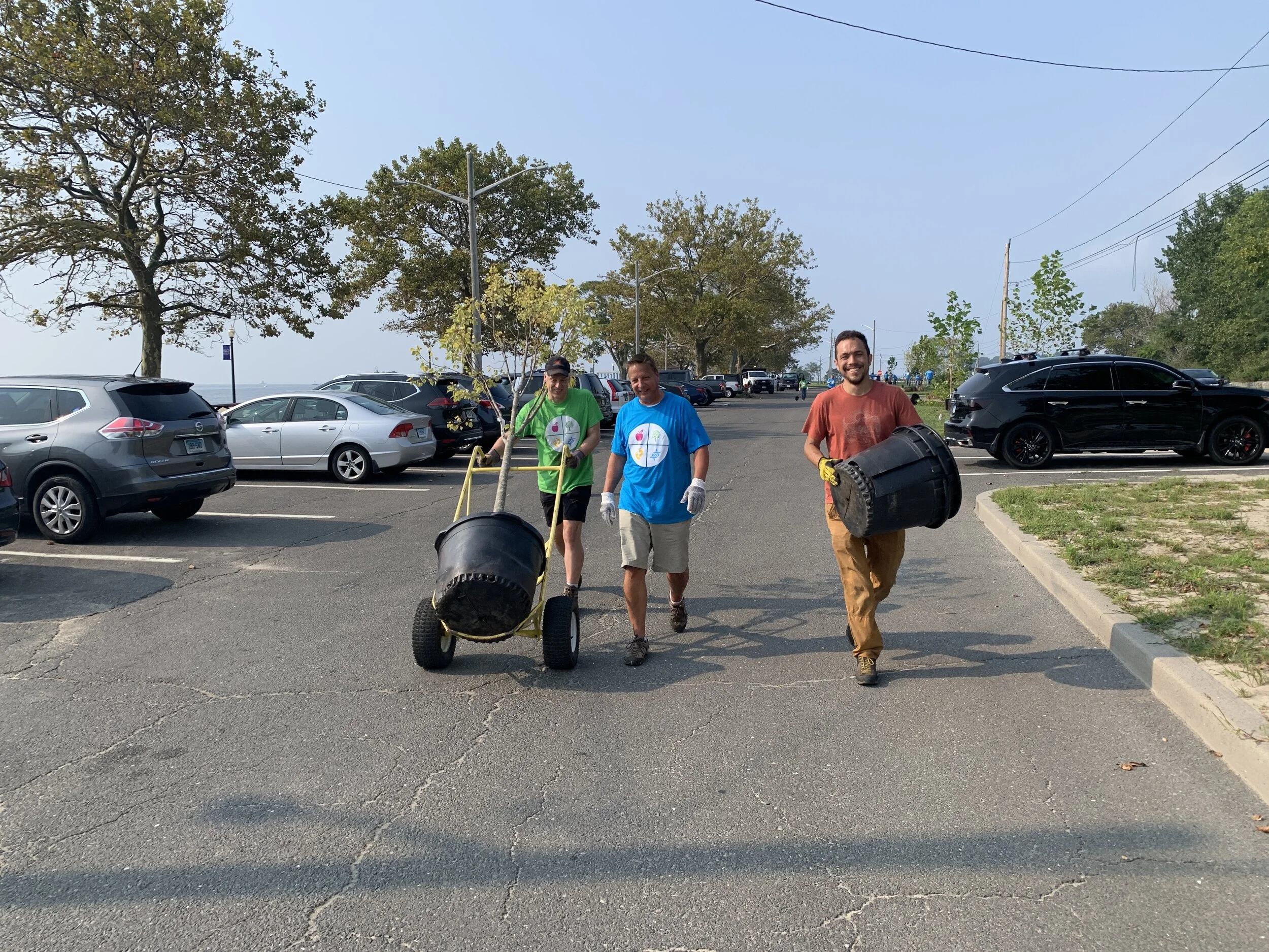 Seaside Tree Planting with PerkinsElmer