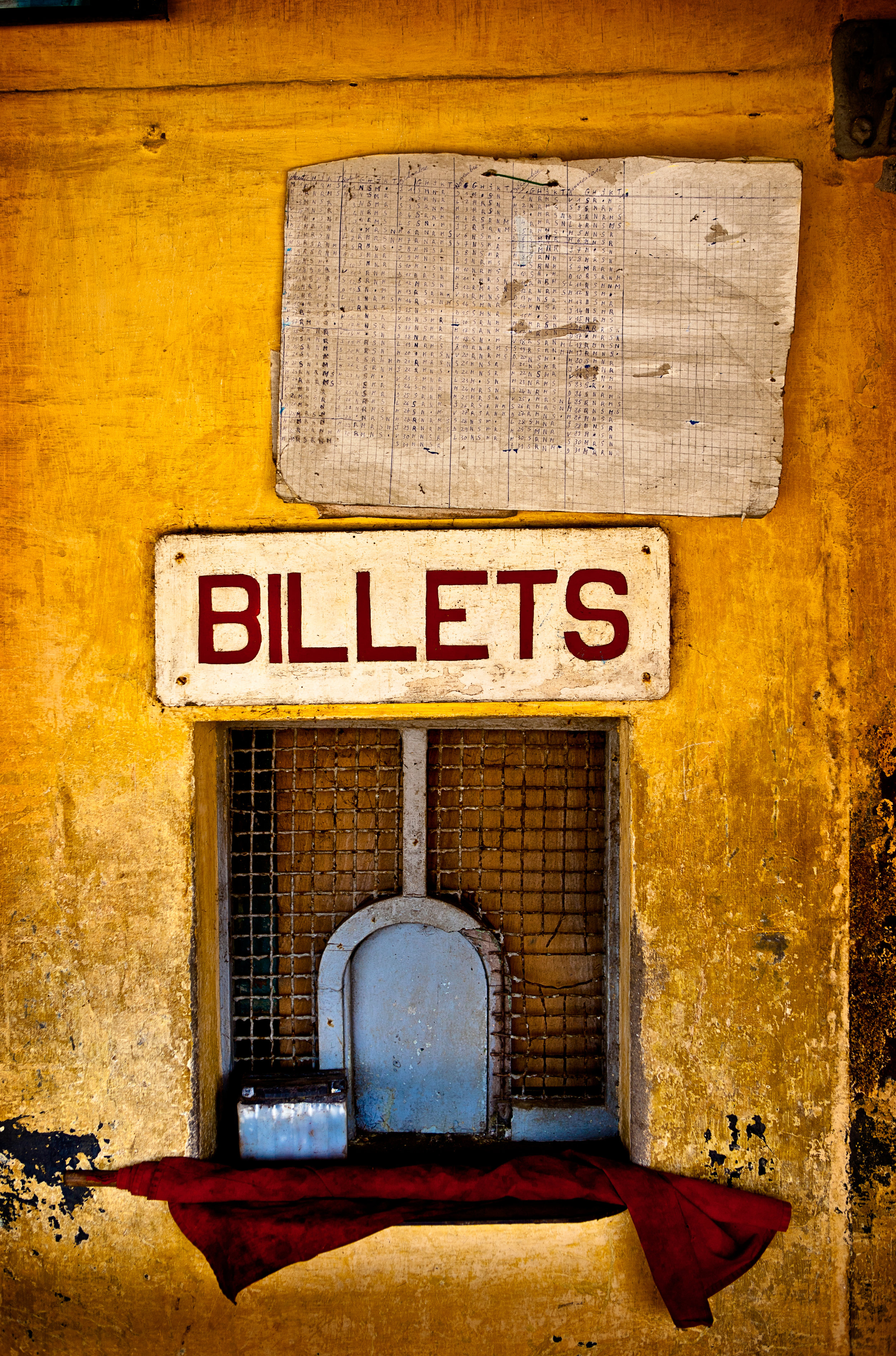 Train station ticket office, Benin, West Africa.jpg