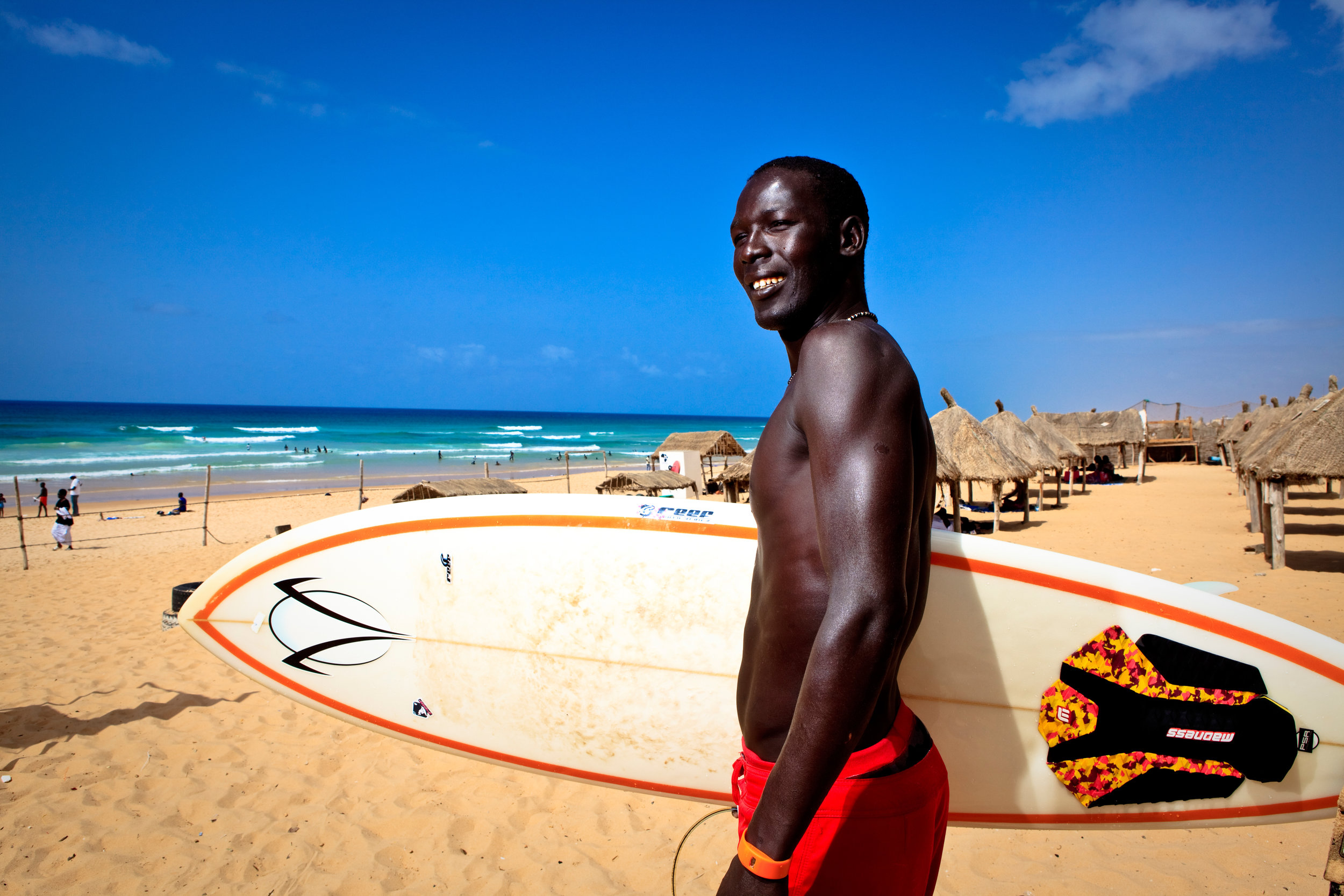 Surfer, Yoff beach, Dakar, Senegal.jpg