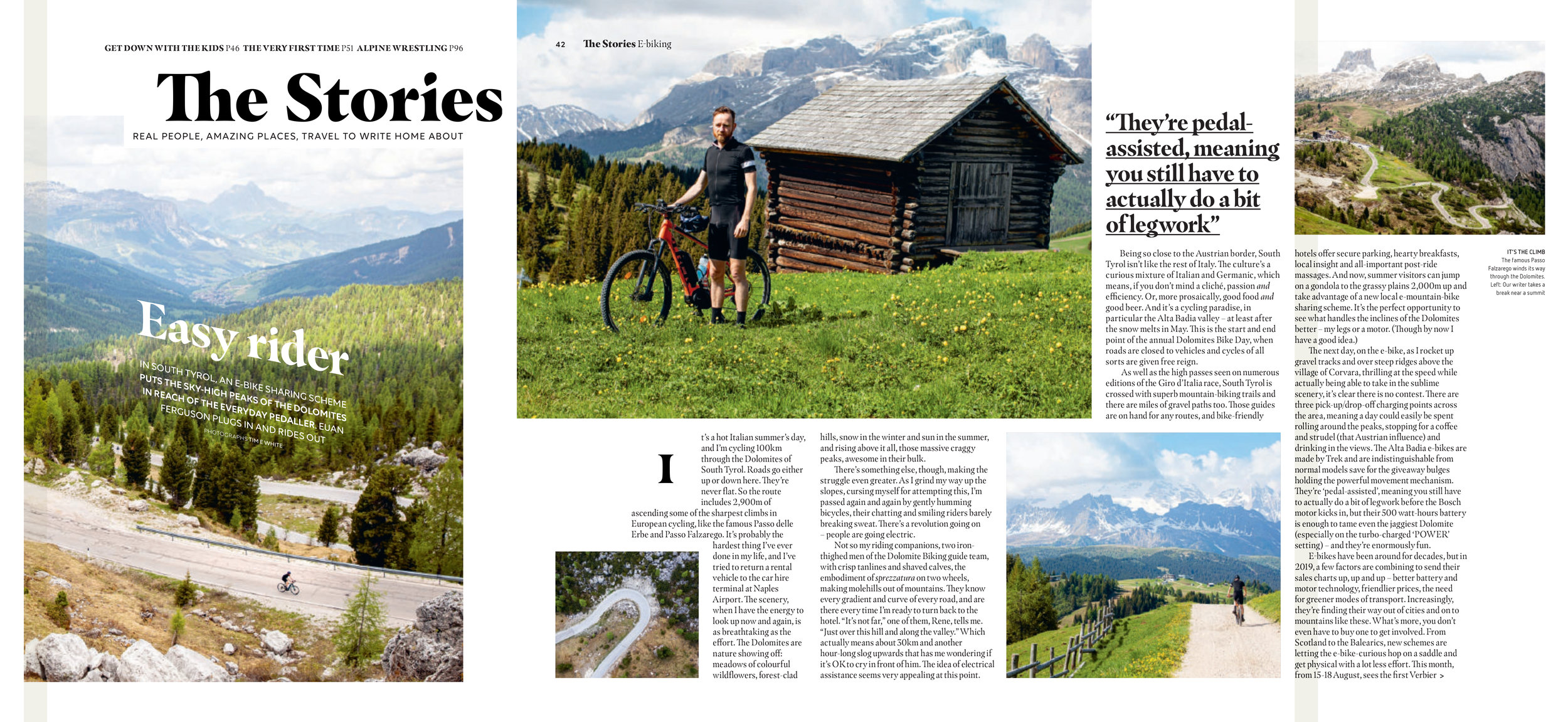 Alta Badia on a ebike