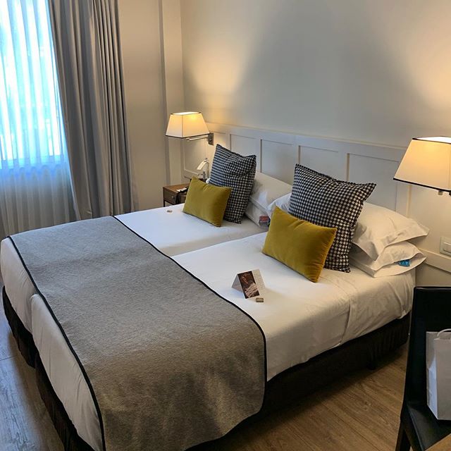 The rooms at the Gallery Hotel in Barcelona are very well appointed. The newly renovated hotel is stunning and can&rsquo;t wait to explore the city this weekend. #eventprofs #bridgerepresentation #famtrip #warwickhotels #hotelrep @galleryhoteles