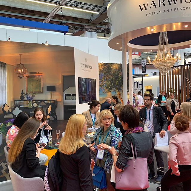 Busy times at IMEX Frankfurt. Good appointments and lovely company 👌#warwickhotels #bridgerepresentation #hotelrep #IMEX19