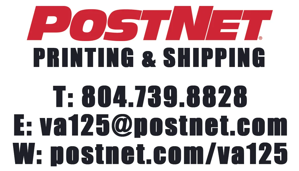 PostNet Chuck and Crista Cruz 13926 Hull Street Rd Midlothian, VA 23112 804-739-8828