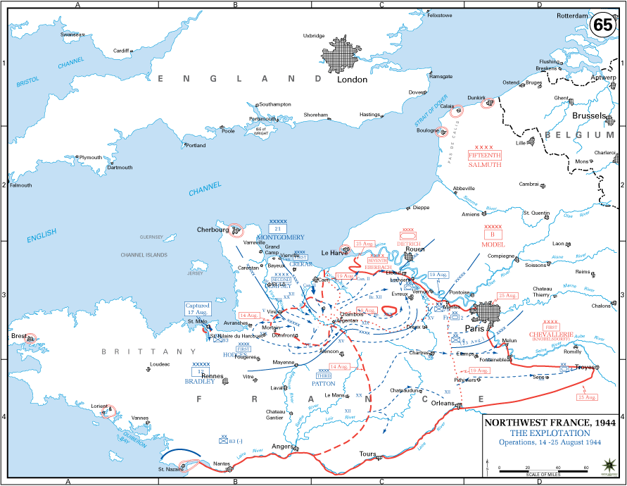 European Theater In World War Ii Us Army Divisions