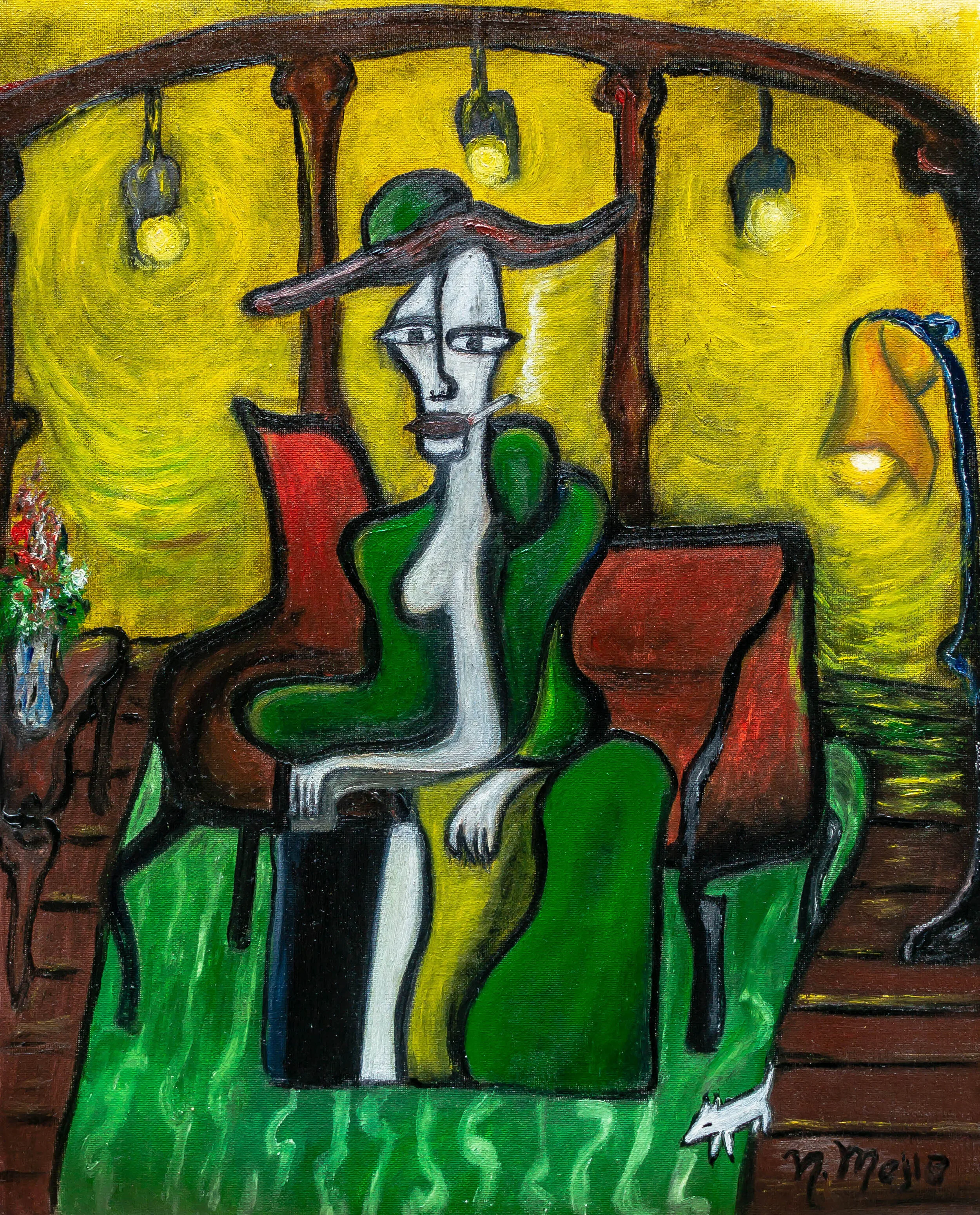 16. MAN POSING WITH A CIGARETTE