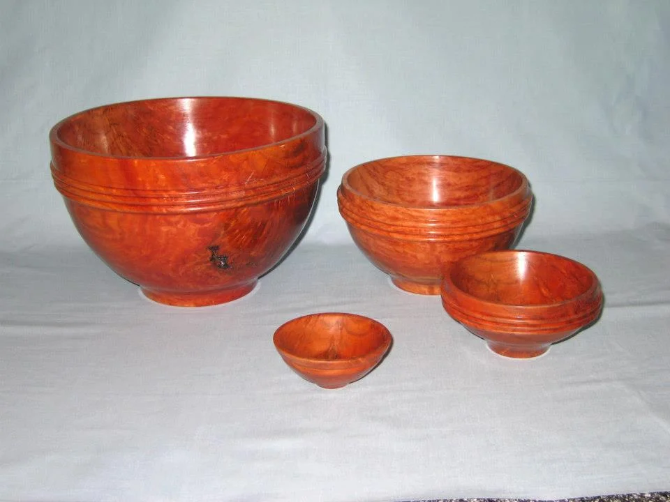 Red eucalyptus, turned by Art Worth