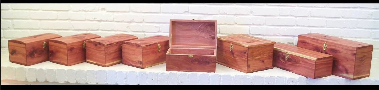Cedar boxes