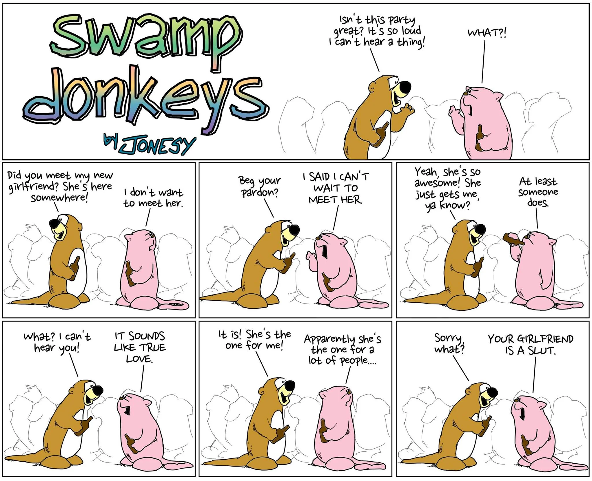 Swamp Donkeys - facebook.com/swampdonkeyscartoon