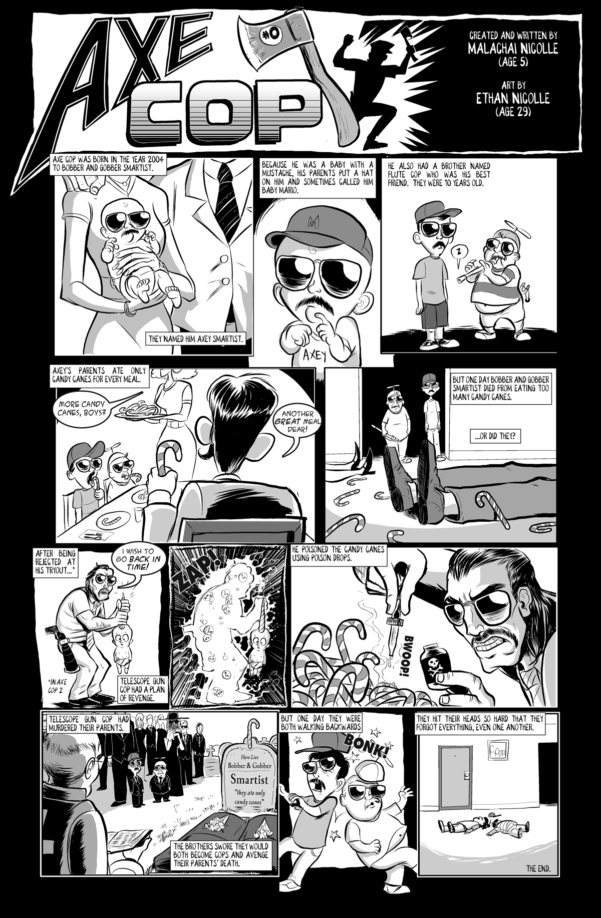 Preview Review Axe Cop — Tabulit Publishing & Reviews