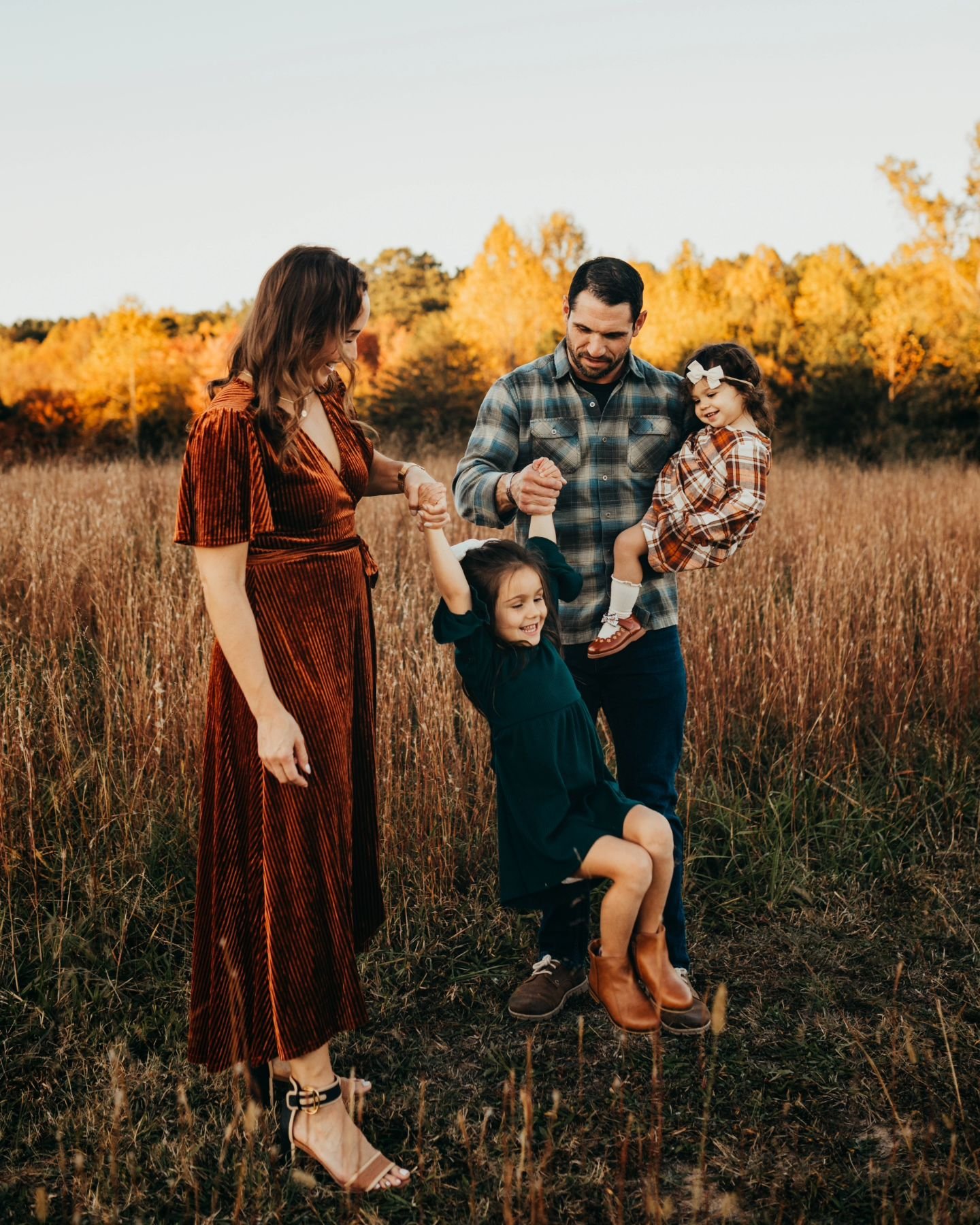 Best advice I can give families with littles and photographers photographing littles...plan to have fun and let's not force kids to say cheese. If we play games and run around some, they will give you that best laughing smile you'll hear every time y
