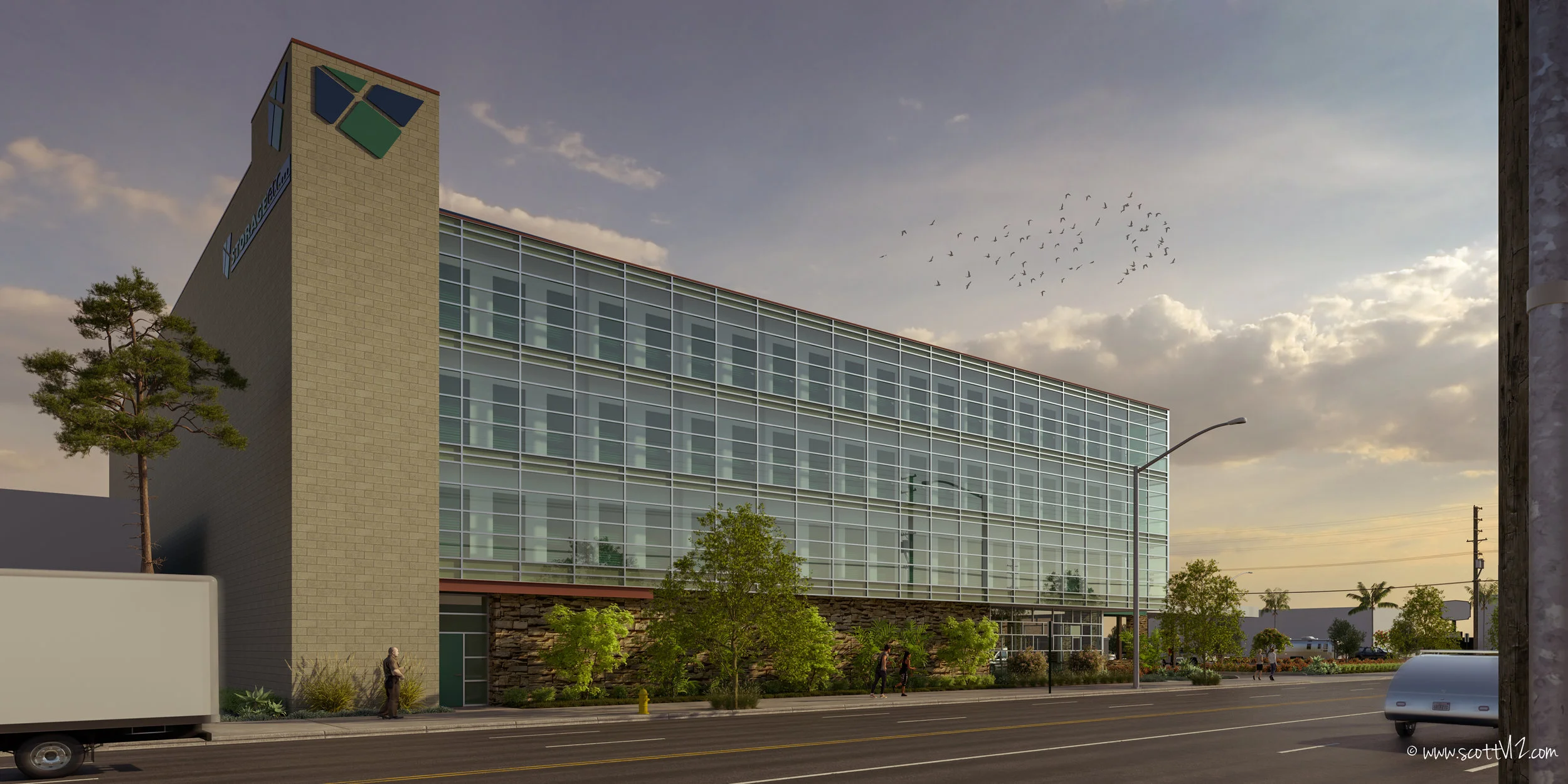  Visualization by Robert Scott    Design by James Goodman Architecture 