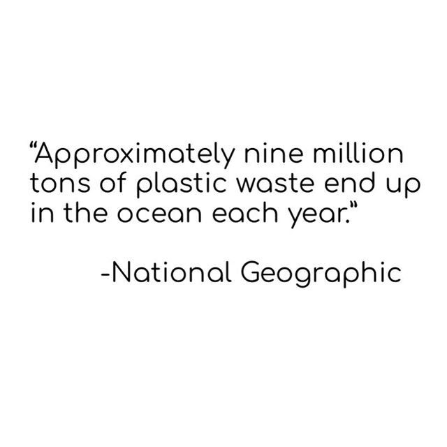 Approximately nine million tons of plastic waste end up in the ocean each year. 🐳🌎⠀
⠀
Here @projectbio6, we are working hard to reduce waste in our oceans and our landfills. ⠀
⠀
Click the link below to see the action @natgeo is taking to help remov