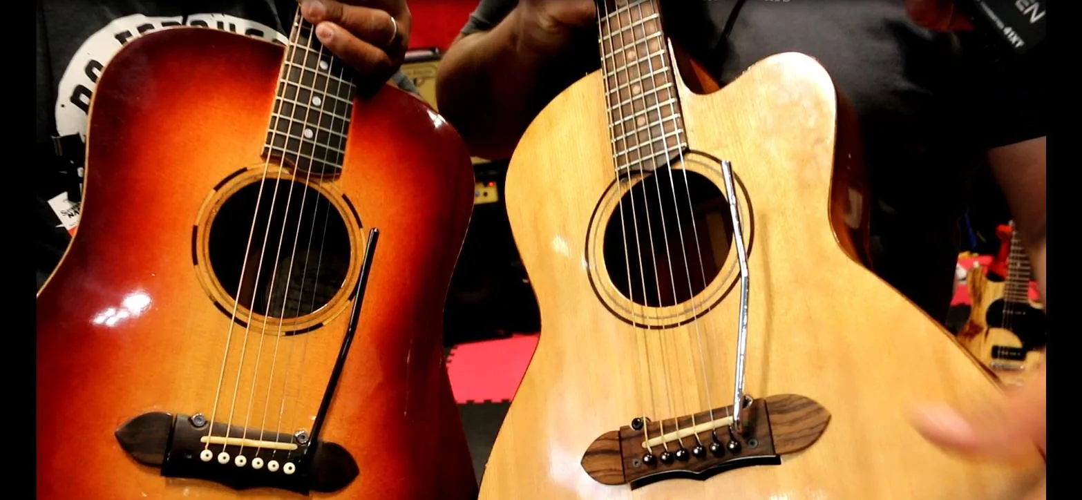 The PH Acoustic Tremolo at Summer NAMM.