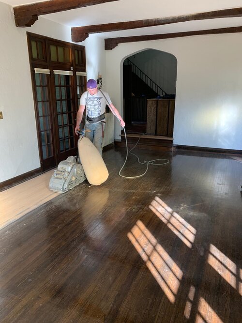 Giving Floors An Espresso Boost, How To Stain Hardwood Floors