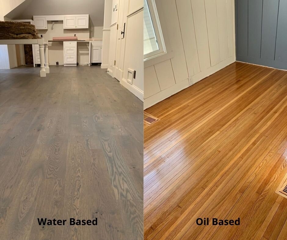 Oil Based Vs Water Duane S, Types Of Polyurethane Finishes For Hardwood Floors