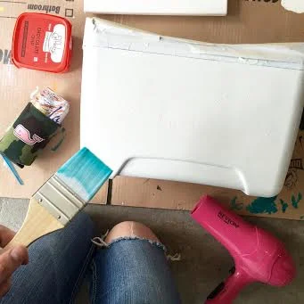 Cooler Painting 101 (and step by step Lilly Patterns!)