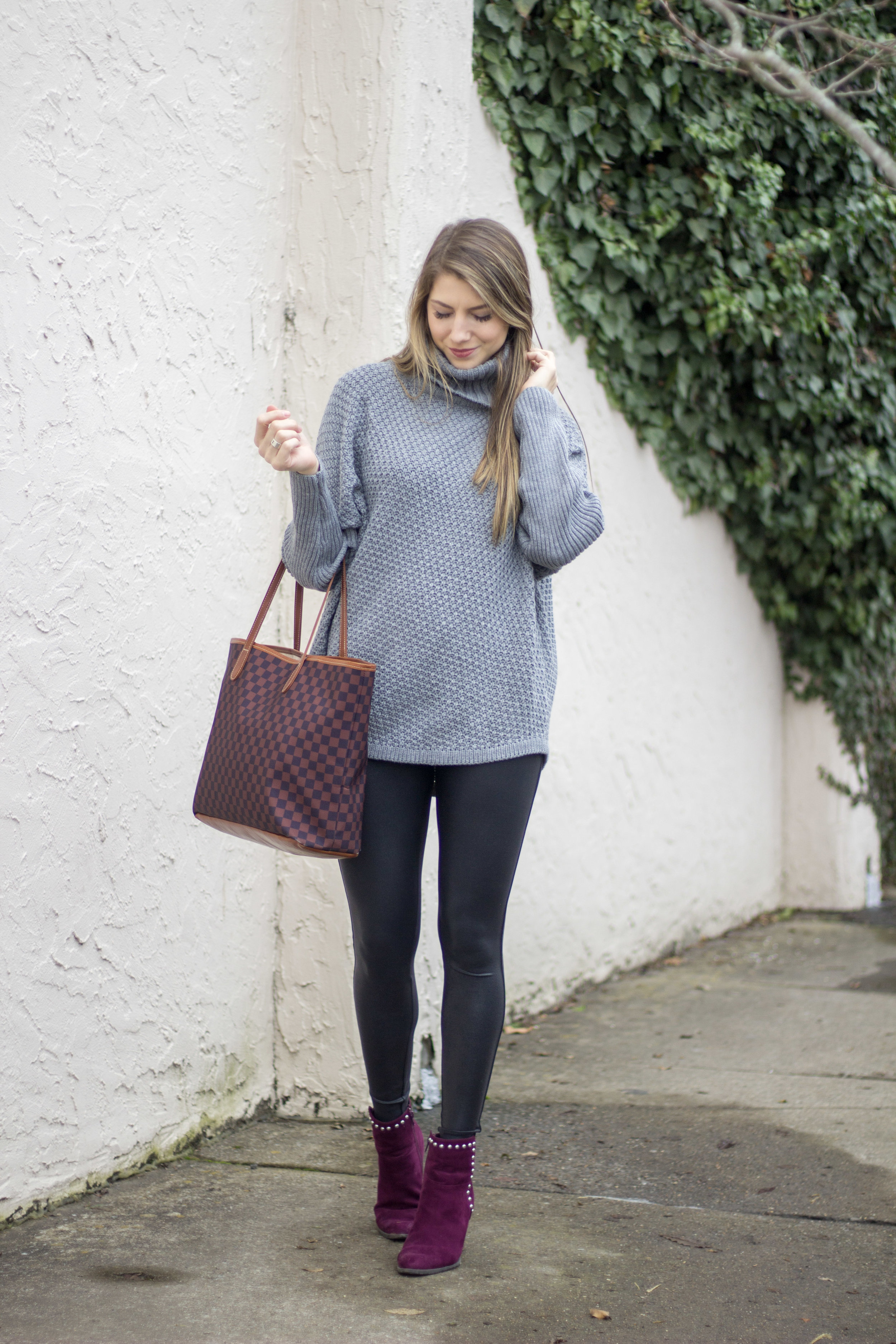 large sweaters to wear with leggings