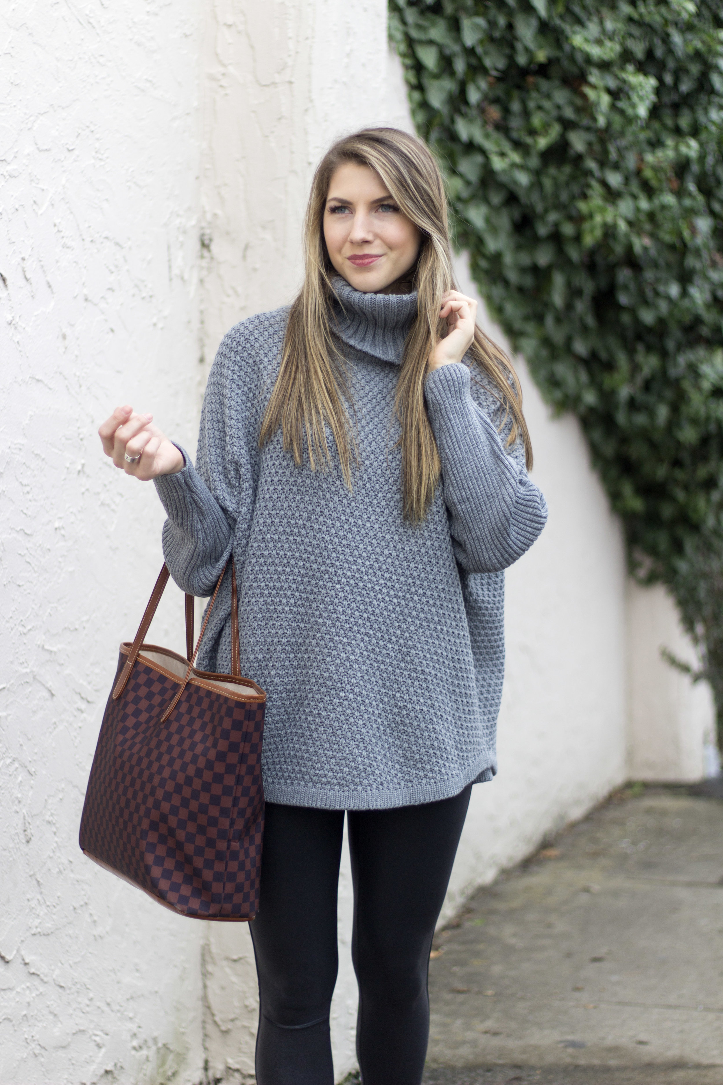 How To Wear Oversized Sweaters With Leggings