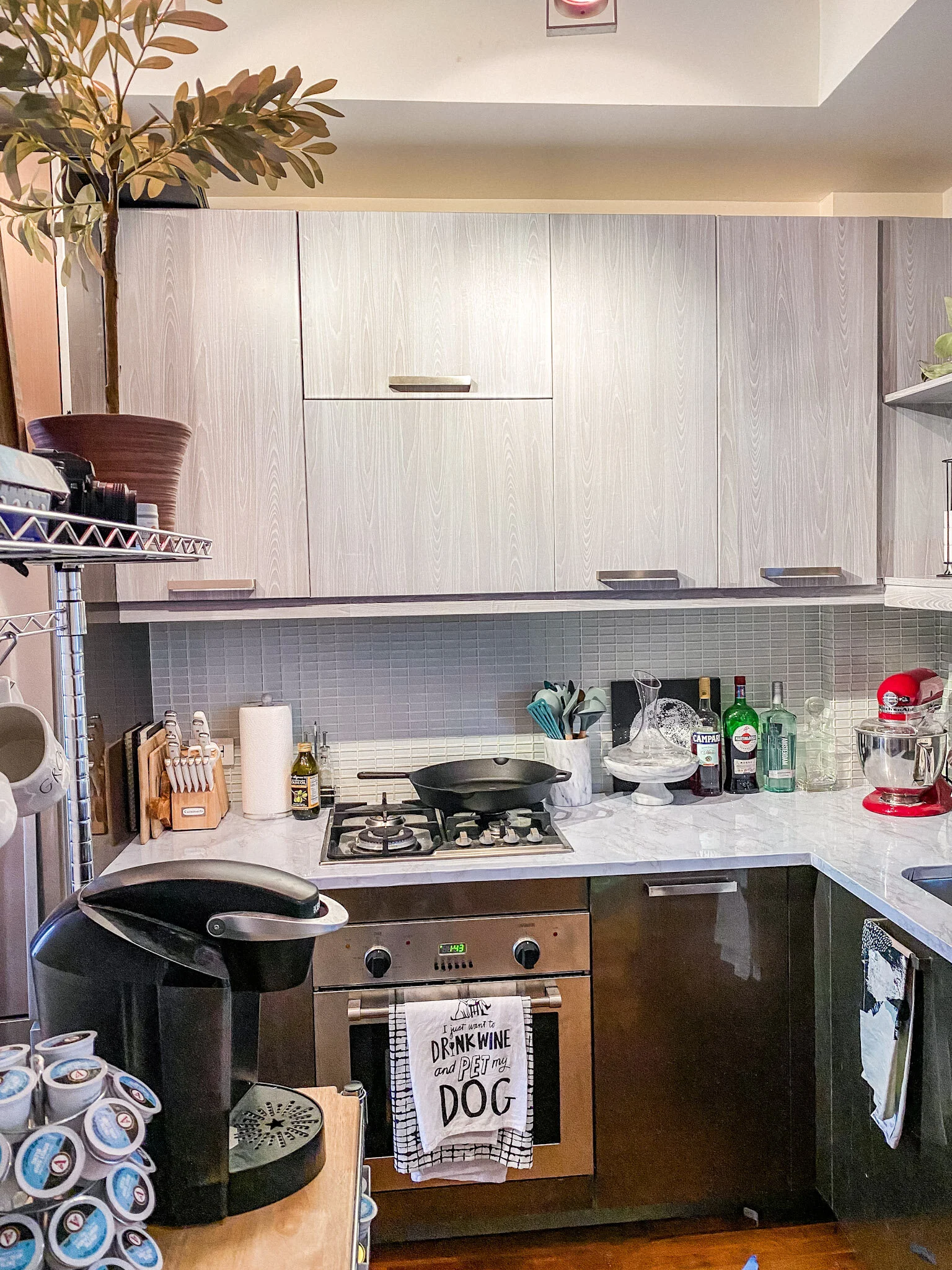 My Renter Friendly Kitchen Makeover