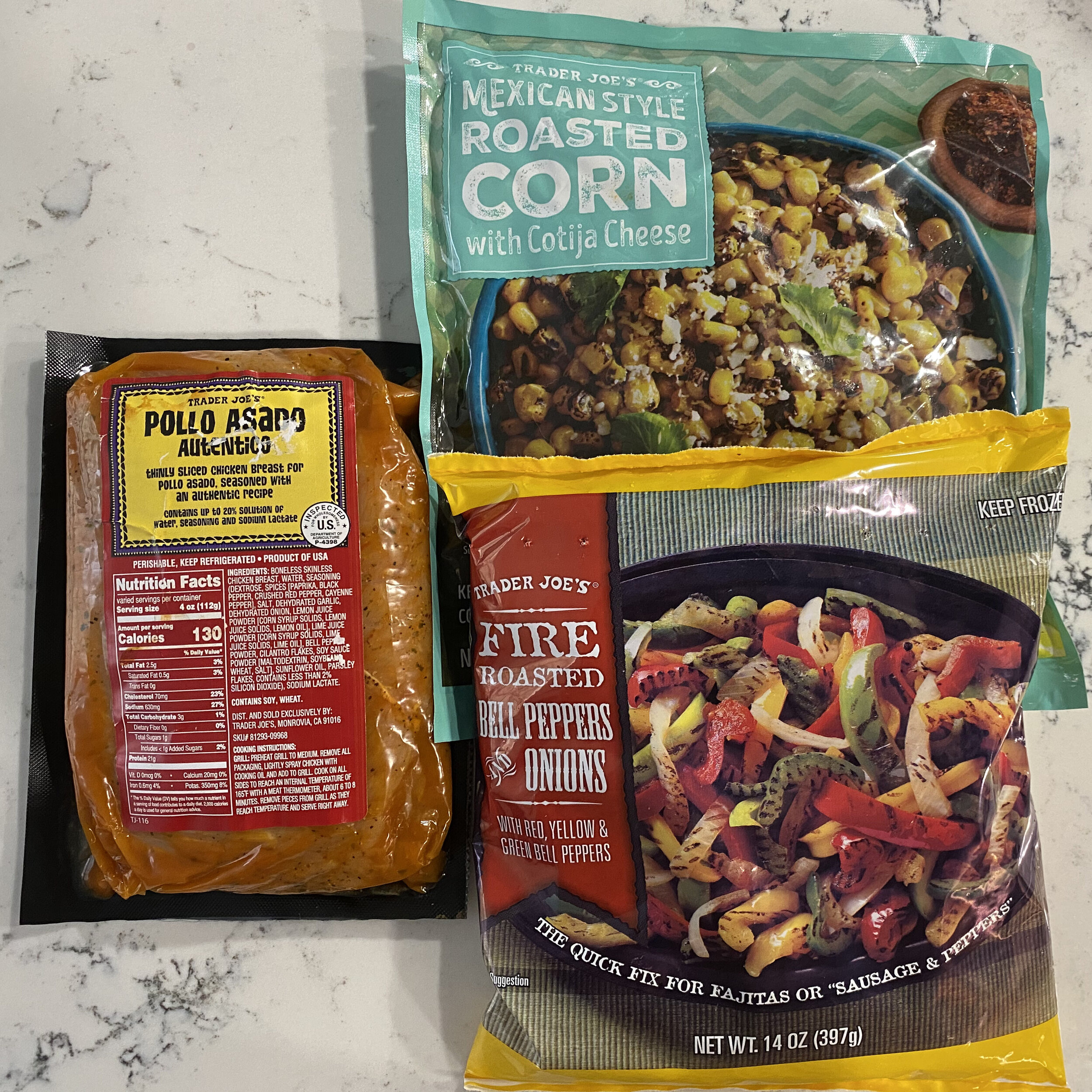 (Calorie Count Included) Trader Joe's Grocery List + A Week of Meal ...