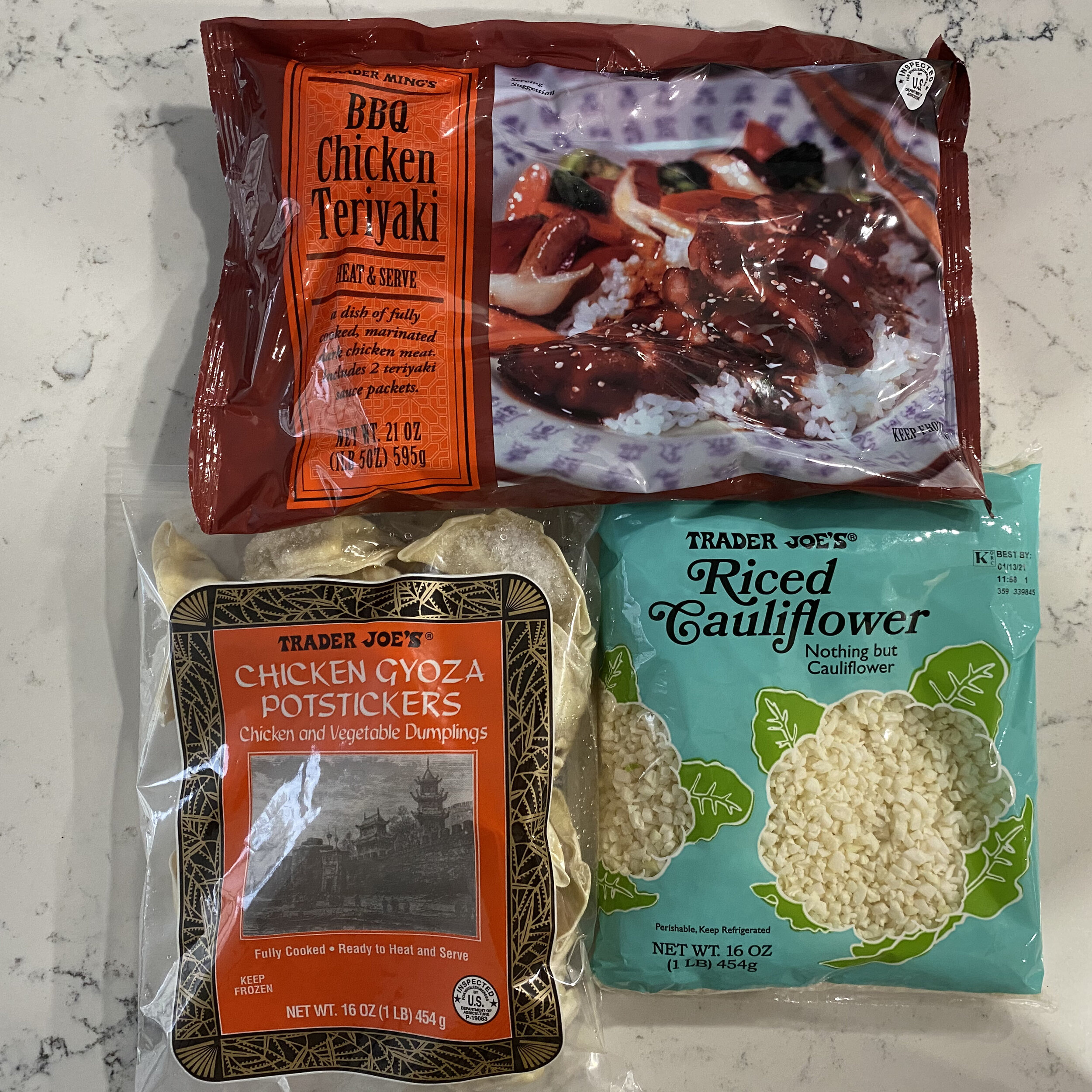 (Calorie Count Included) Trader Joe's Grocery List + A Week of Meal ...
