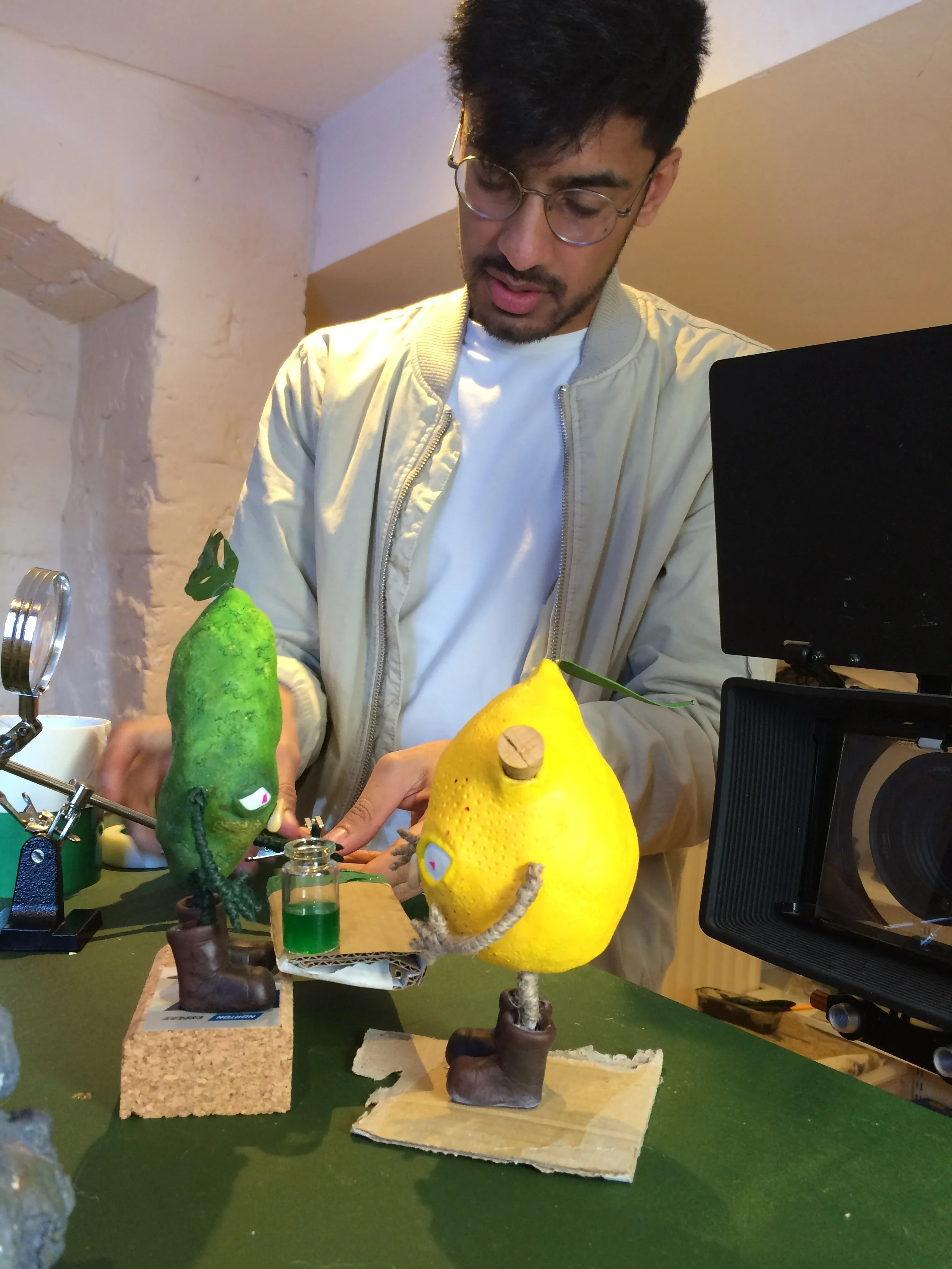  Co-director and animator Taha Khan 