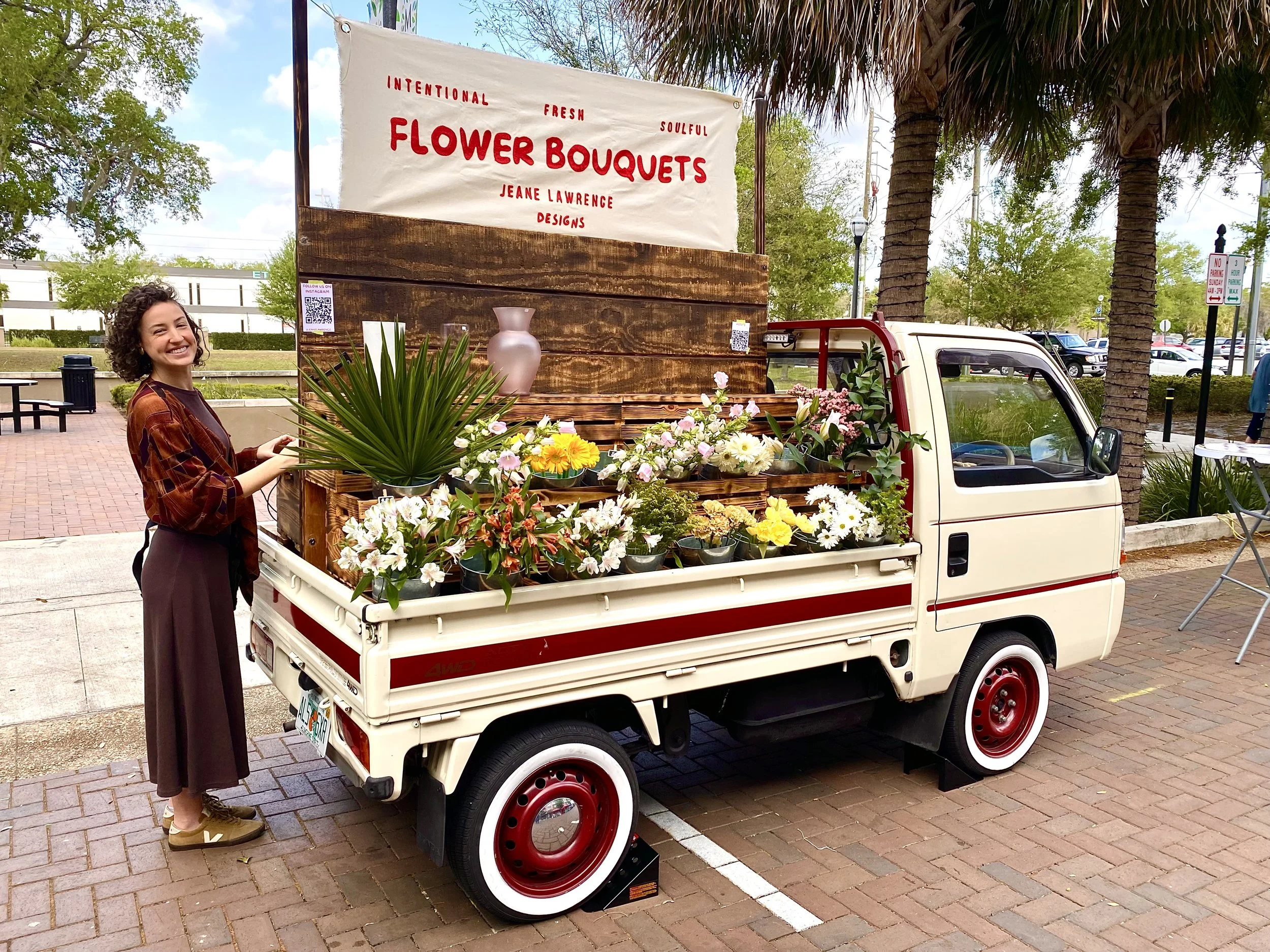 Bridal Flower Truck