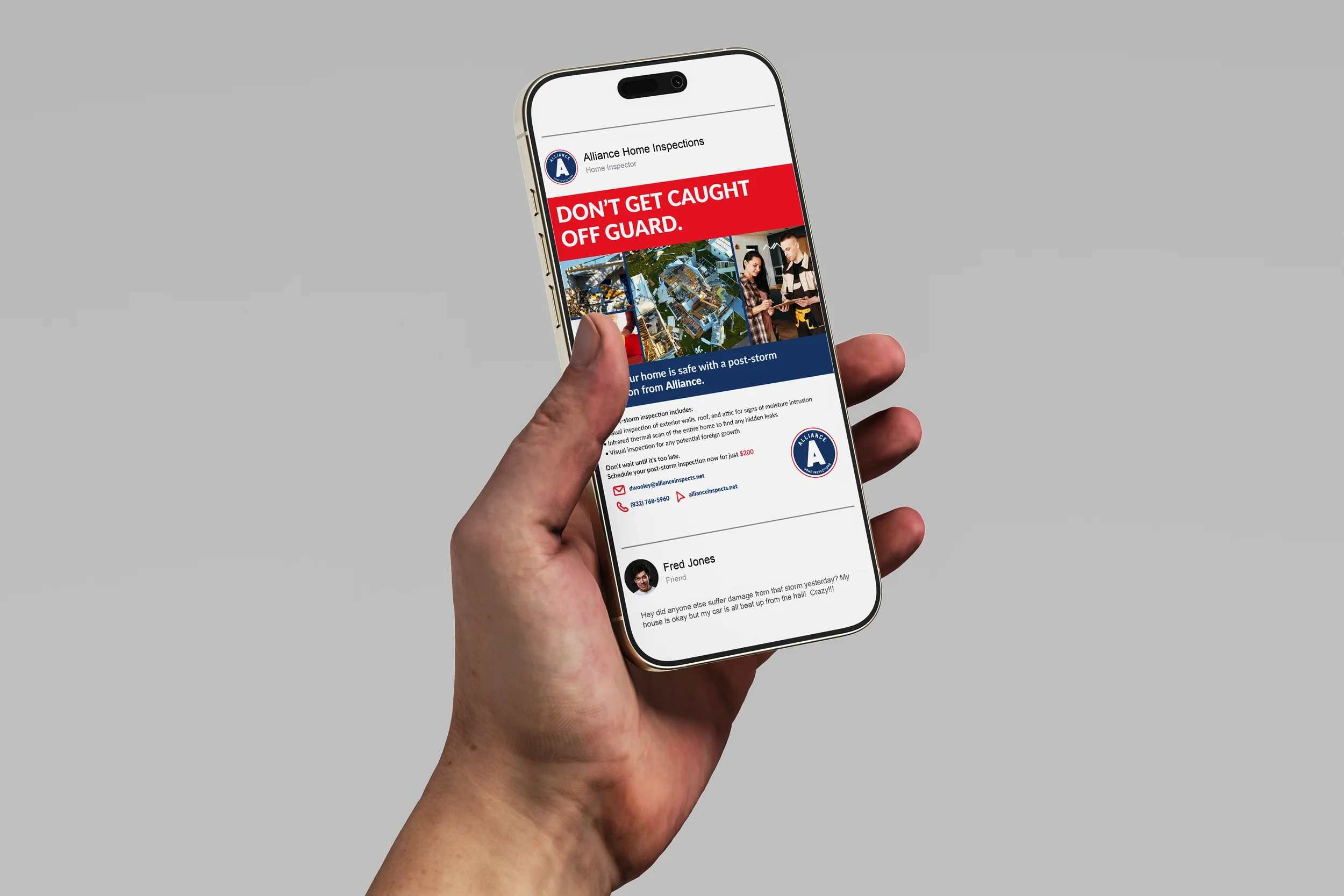 Alliance Inspections Post Storm Inspection Ad Mockup.webp