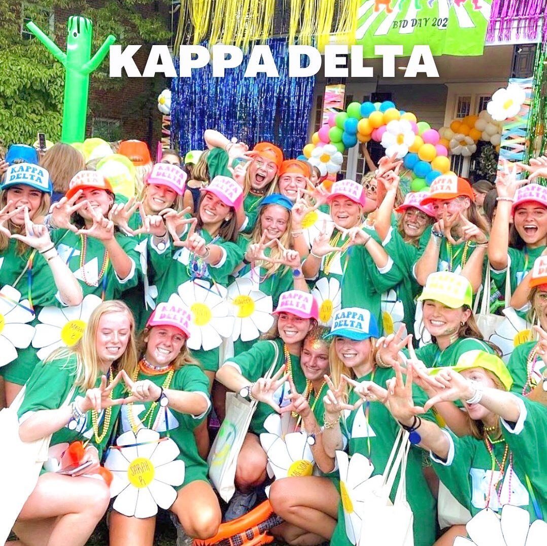 MEET OUR CHAPTERS: Kappa Delta🤗🫶🏻

Hey hey! Welcome to Kappa Delta! 

Kappa Delta Sorority, often referred to as KD, was founded on October 23, 1897, at State Female Normal School (now Longwood University) in Farmville, Virginia.

Over the years, 