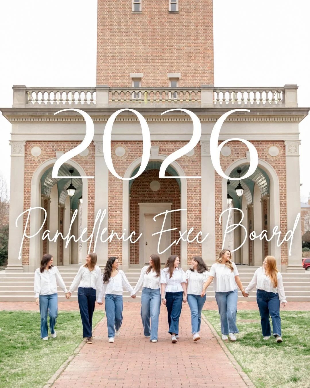 Introducing the 2026 Panhellenic Executive Board🩵🤸&zwj;♀️😊

Panhellenic President: Graylin Olivieri
VP Internal Affairs: Madeline Lewis
VP Standards: Hailey Shapiro
VP Recruitment: Amelia Aganad
VP Communications: Lilly Norton
VP Special Events: S
