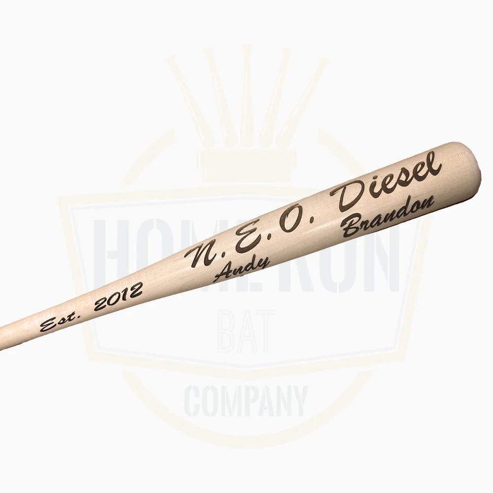 Custom Engraved Baseball Bat — Home Run Bat Company