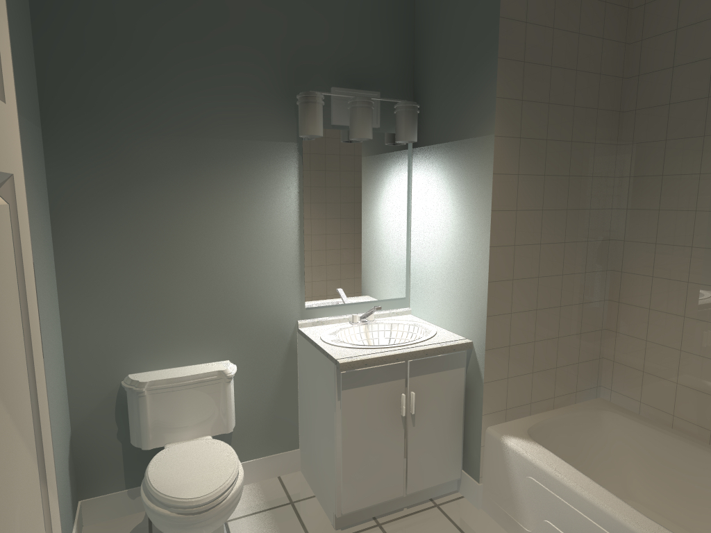 Bathroom 3D Render